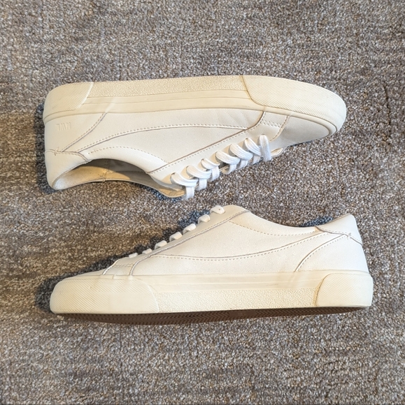 Madewell MWL Sidewalk Low-Top White Sneakers - Picture 9 of 13